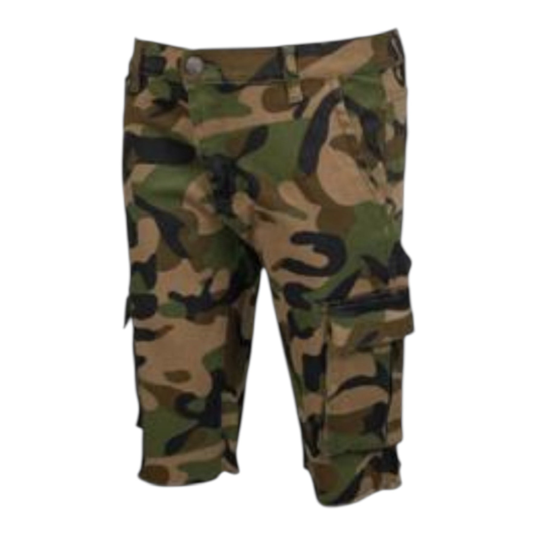 BLIND TRUST: Camo Cargo Shorts BTS25322